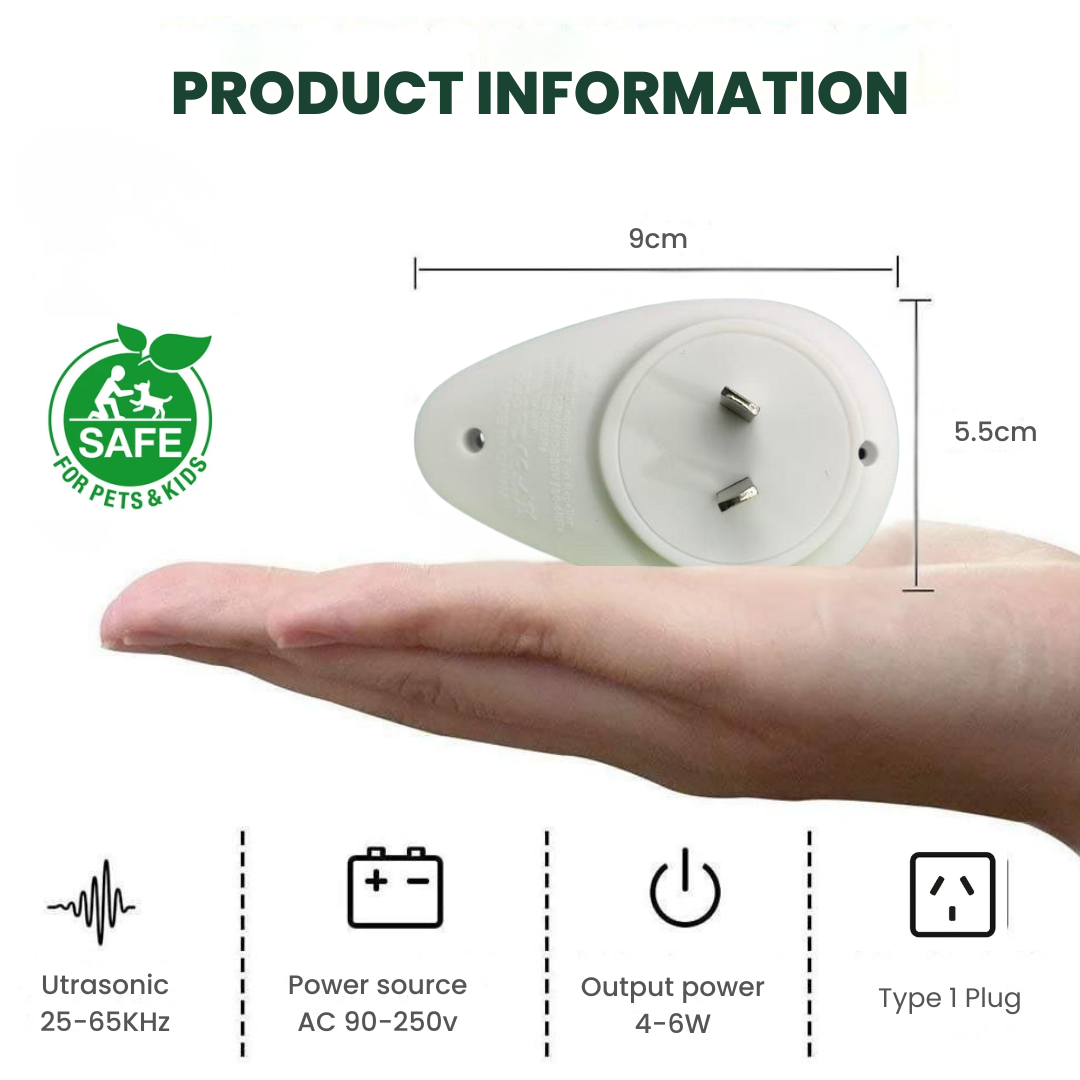 BanishBugs product information and dimensions